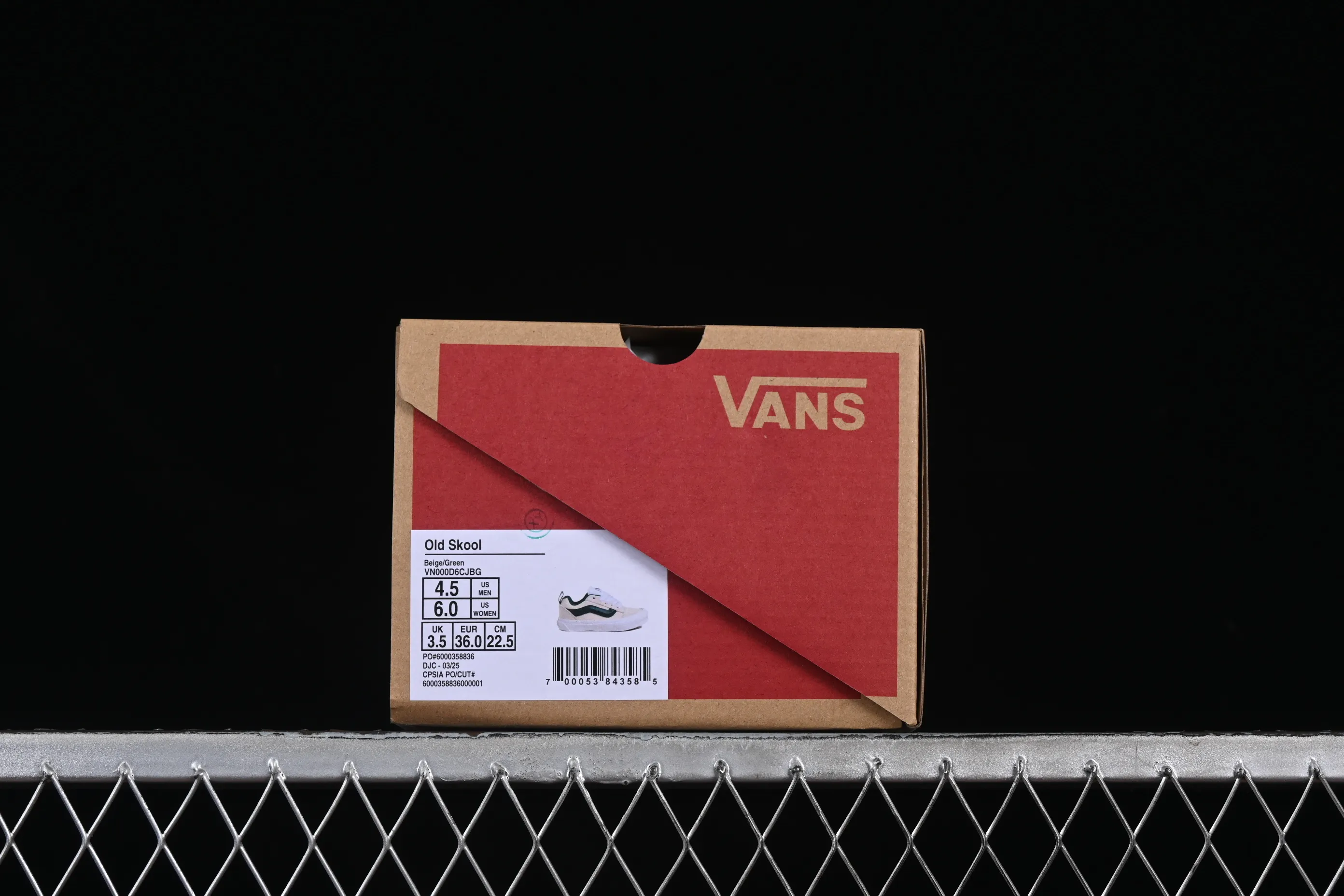 All categories Vans Vans series Vans Low Vans low-top Vans Knu Skool Vans low-top retro casual fat bread shoes VN000D6CJBG